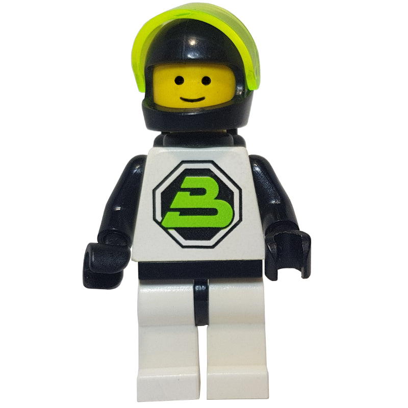 fig-000062 – Blacktron II - 3626b Head