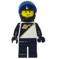 fig-000076 – Futuron Spaceman, Black with Airtanks and Dark Blue Visor