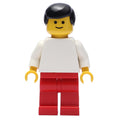 fig-000121 – White Torso, Red Legs, Black Hair