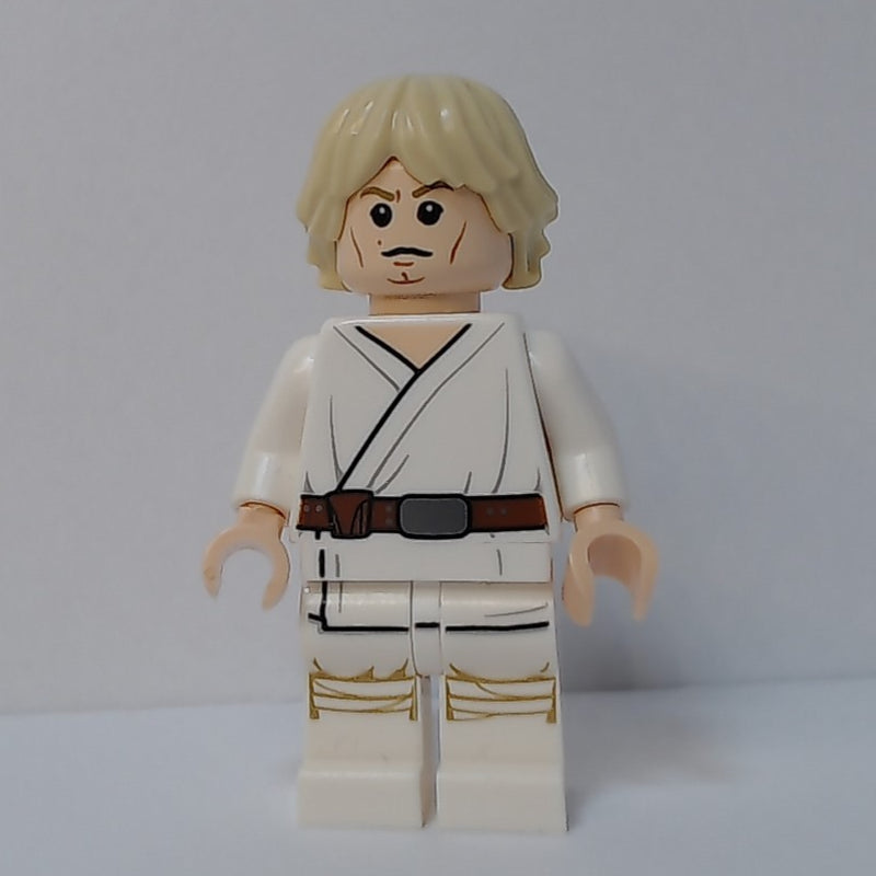 fig-000144 – Luke Skywalker, White Robe, White Legs, Cheek Lines