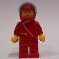 fig-000174 – Racer, Red Jacket with Zipper, Red Helmet with Visor (3626a Head)