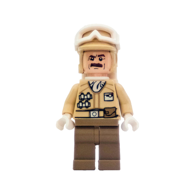 fig-000190 – Rebel Trooper in Hoth Uniform, Tan Hat, Moustache