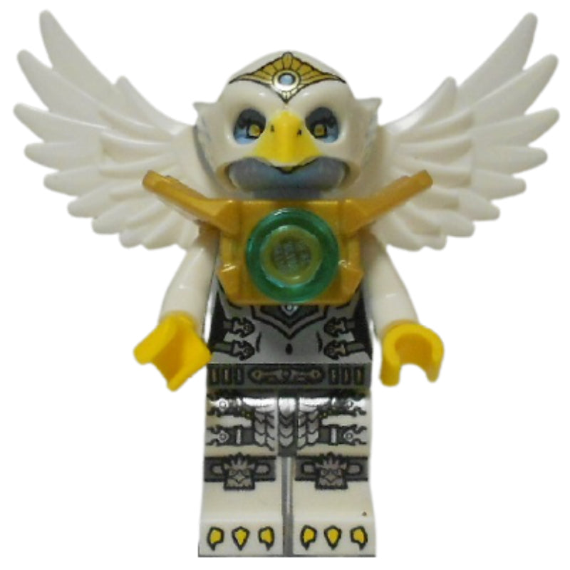 fig-000232 – Eris in Silver Outfit with Pearl Gold Shoulder Armor