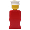 fig-000503 – LEGOLAND Red Torso, Red Legs, White Hat