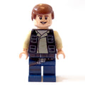 fig-000509 – Han Solo, Black Vest, Dark Blue Legs, Smooth Hair, Cheek Lines