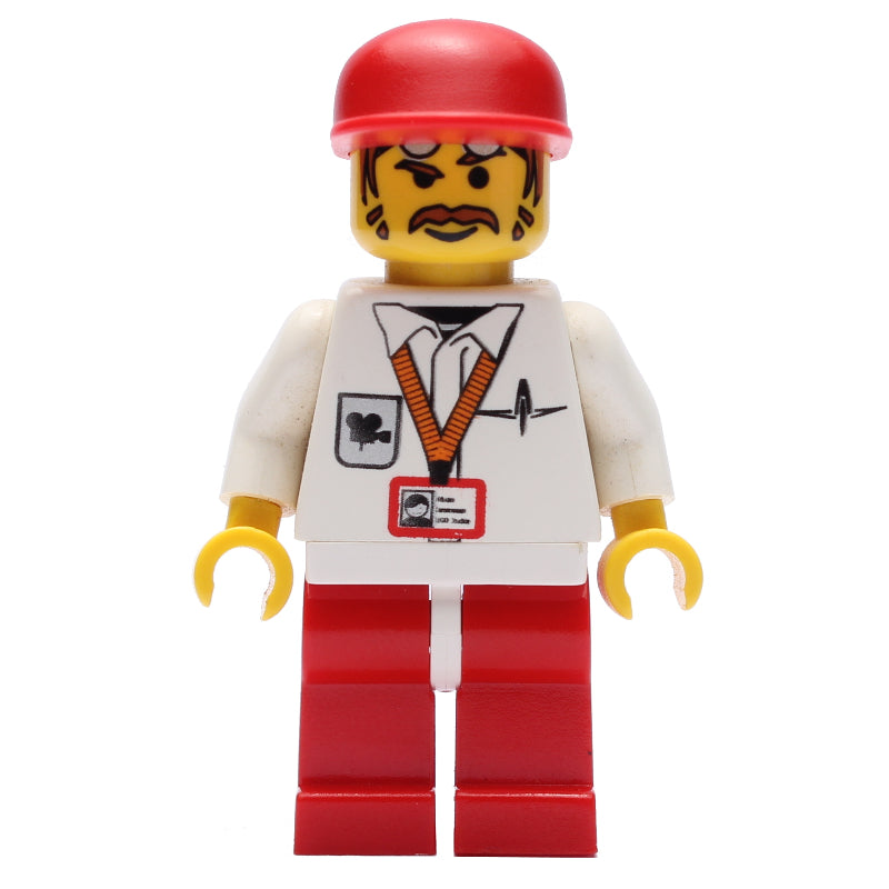 fig-000521 – Cameraman - Red Legs, Red Cap