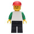fig-000541 – White Torso, Black Legs, Red Hat