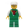 fig-000544 – Green Torso with T, Green Legs, White Cap