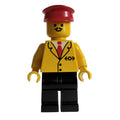 fig-000582 – Conductor - Yellow Jacket, Black legs, Red Hat