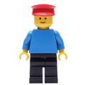 fig-000614 – Blue Torso, Black Legs, Red Hat