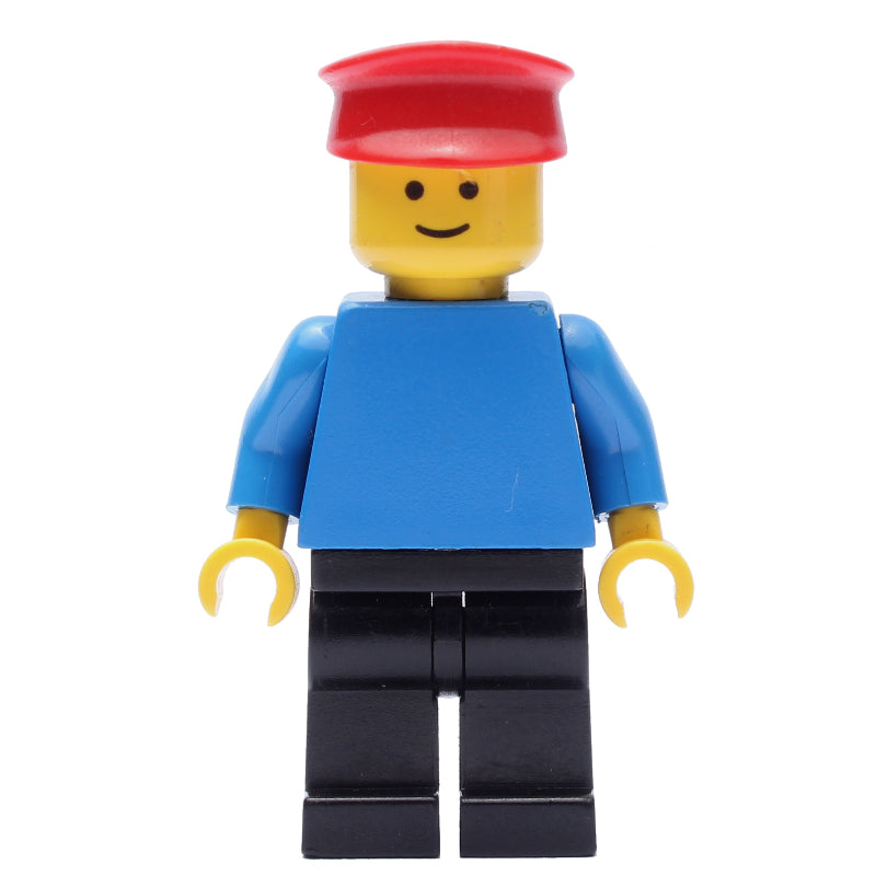 fig-000614 – Blue Torso, Black Legs, Red Hat
