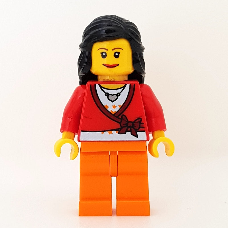 fig-000617 – Red Torso, Orange Legs, Black Hair