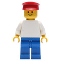 fig-000641 – Man, White Torso, Blue Legs, Red Hat