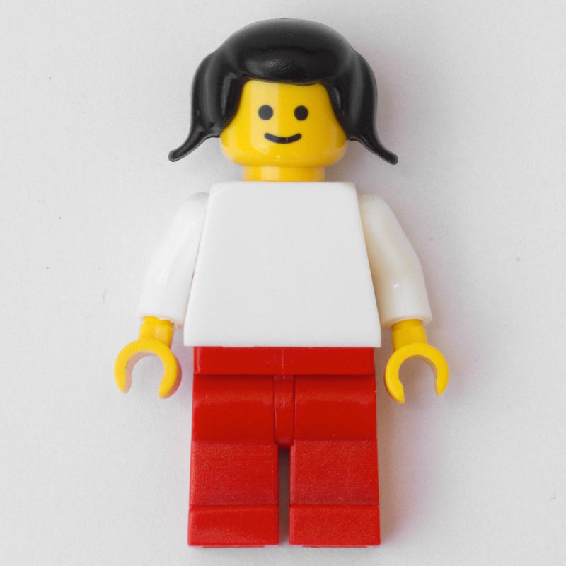 fig-000650 – Woman - White Torso, Red Legs, Black Hair