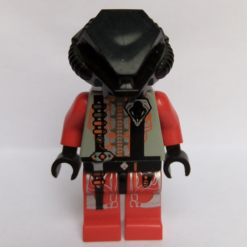 fig-000751 – UFO Alien, Red, Plain Black Helmet