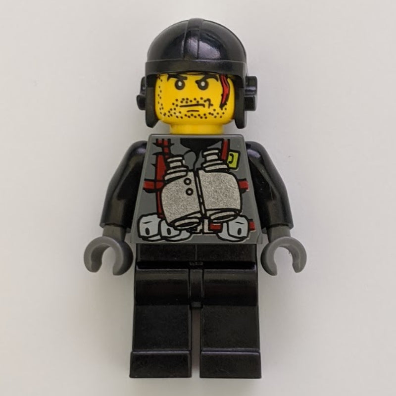fig-000792 – Digger with Binoculars Hanging Round Neck