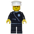 fig-000811 – Policeman with Zipper Jacket, White Hat