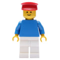 fig-000815 – Blue Torso, White Legs, Red Hat
