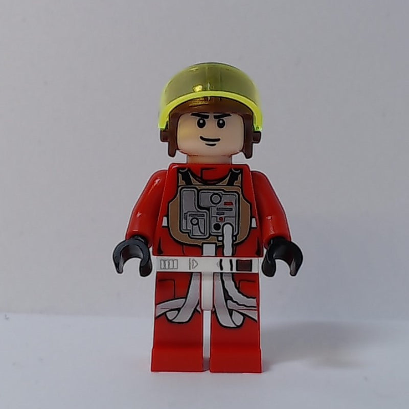 fig-000824 – Rebel Pilot B-wing, Red Flight Suit, Reddish Brown Helmet