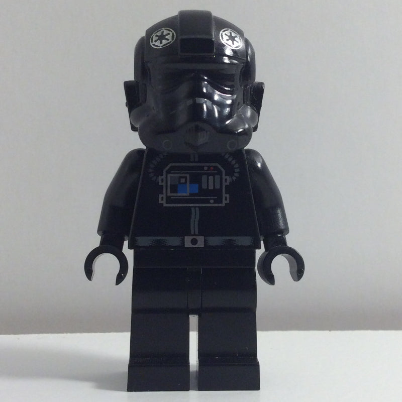 fig-000837 – TIE Pilot, Plain Legs, Plain Black Head (87556 Helmet)