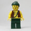 fig-000850 – Pirate - Anchor Tattoo, Dark Green Legs, Dark Green Bandana