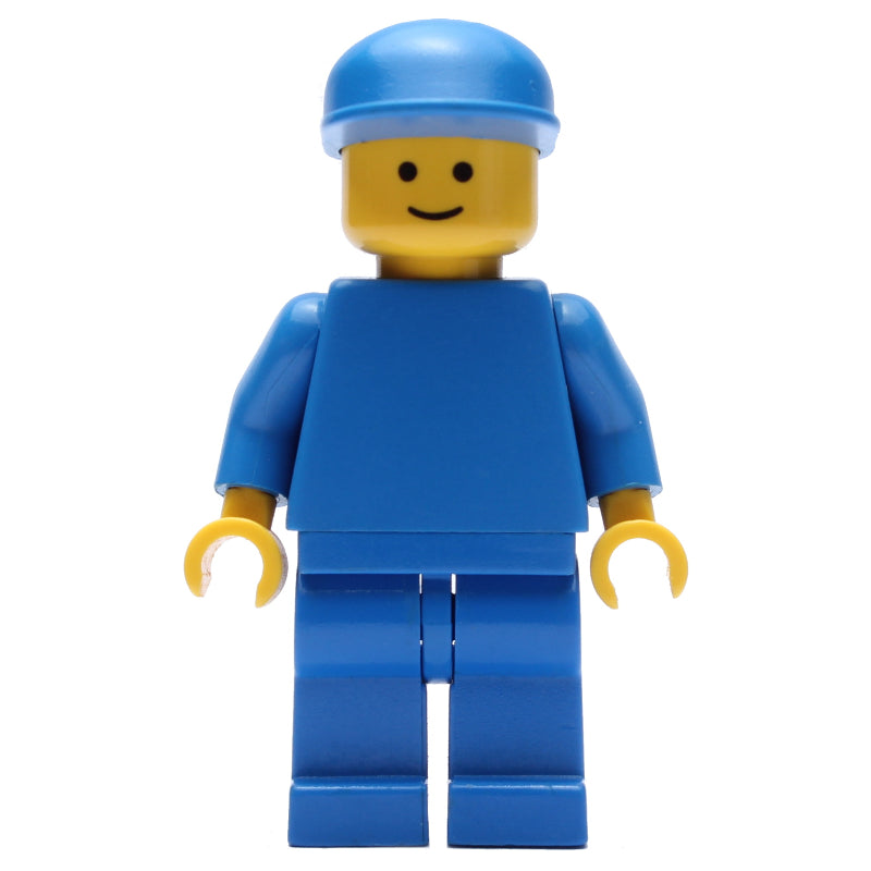 fig-000852 – Man, Plain Blue, Blue Cap