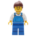 fig-000883 – White Torso, Blue Overall, Reddish Brown Hair