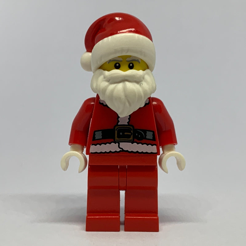 fig-000943 – Santa, Coat and Belt, Plain Red Legs, Santa Hat (3626b Head) (CMF)