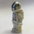 fig-000980 – Astronaut, White, Helmet with Large Chrome Gold Visor, Airtanks, Headset
