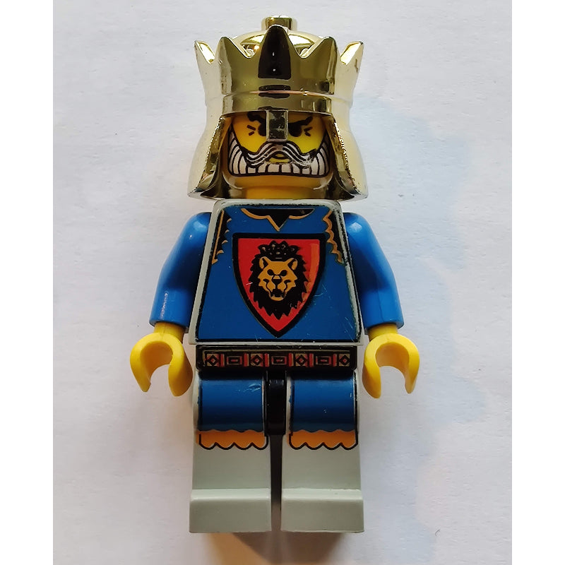 fig-001002 – King Leo (Knights Kingdom I) - Lion Shield, Crown