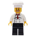 fig-001024 – Chef, Red Neckerchief, Black Legs, Goatee Beard