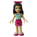 fig-001094 – Emma - Light Aqua Top, Magenta Skirt