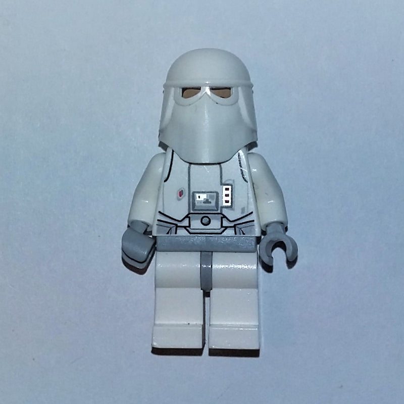 fig-001101 – Snowtrooper, Light Bluish Gray Hips, Printed Black Head, Light Bluish Gray Hands