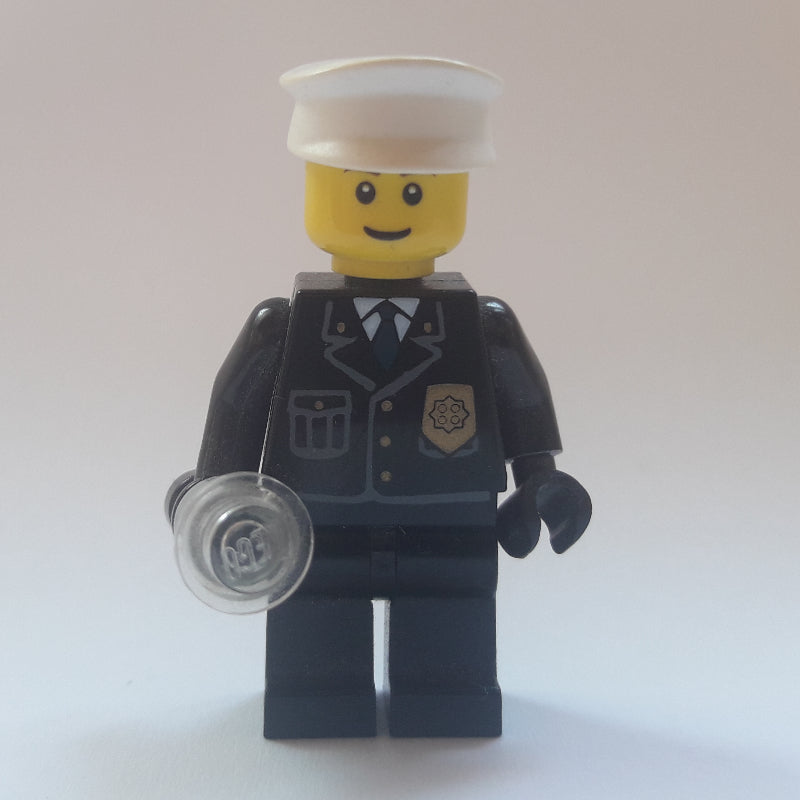 fig-001107 – Policeman, Light Up Flashlight [Complete Assembly]