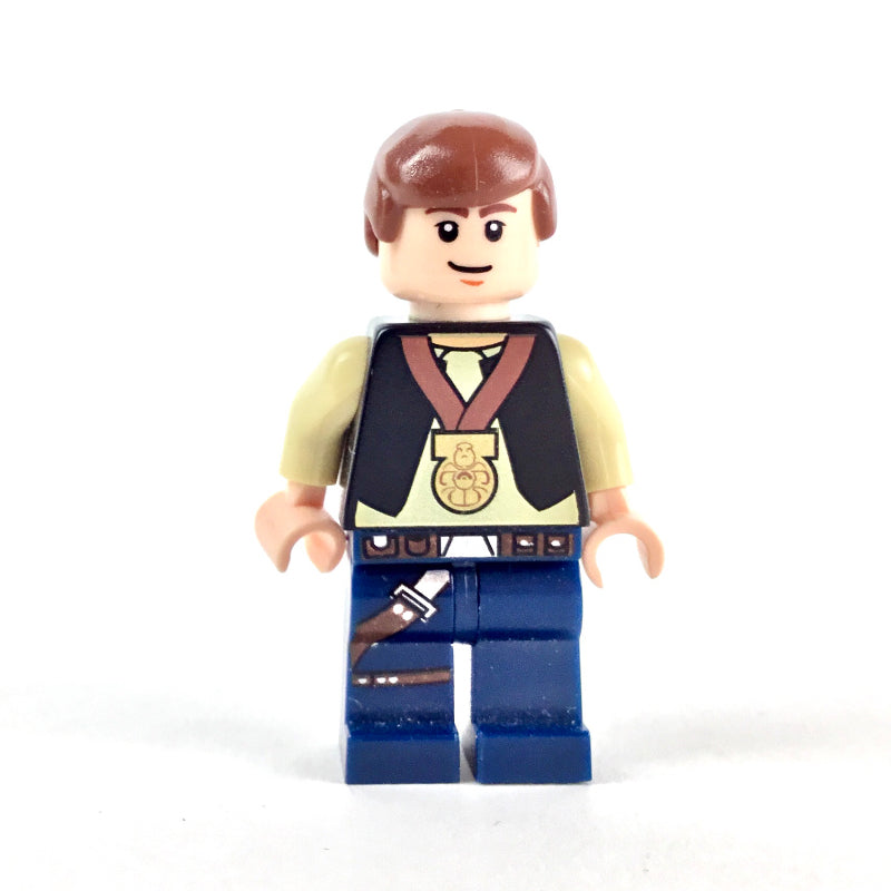 fig-001122 – Han Solo, Printed Medal, Black Vest