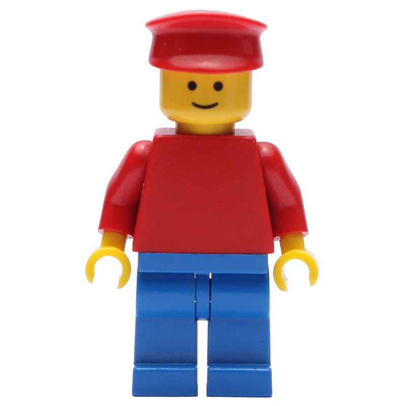fig-001124 – Man - Red Torso, Blue Legs, Red Hat