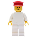 fig-001185 – Man - White Torso, White Legs, Red Hat