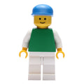fig-001210 – Green Torso, White Legs, BLue Cap