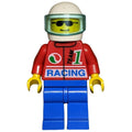 fig-001212 – Racer - Octan, Red Torso, Blue Legs, White Helmet