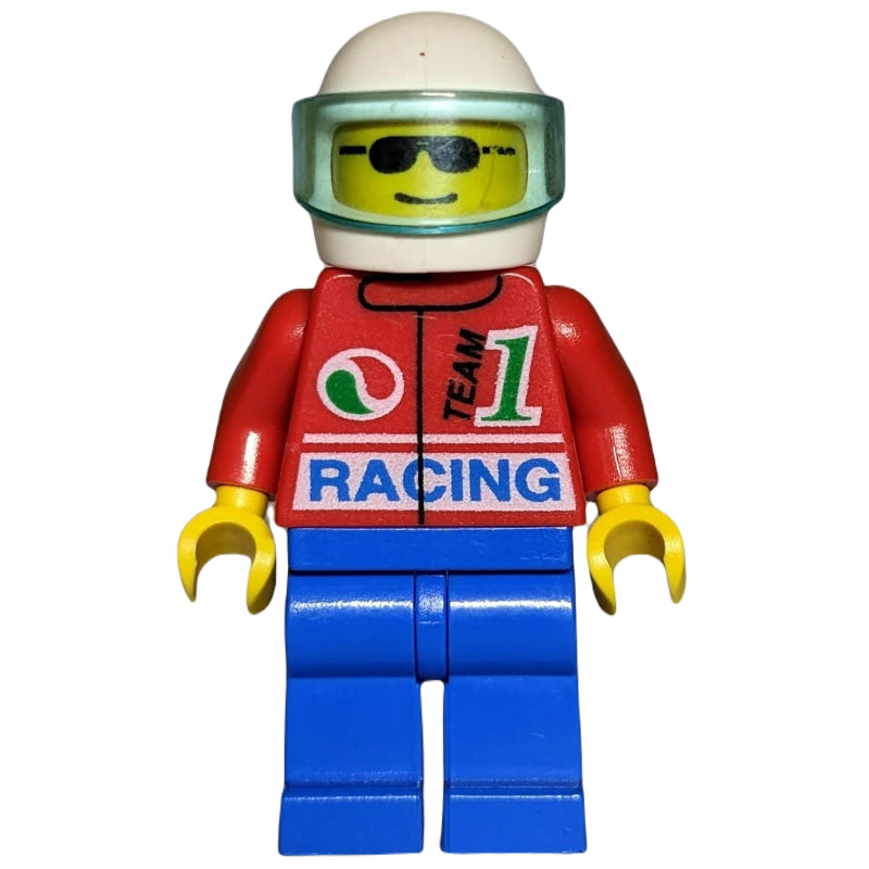 fig-001212 – Racer - Octan, Red Torso, Blue Legs, White Helmet