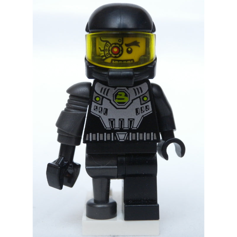 fig-001217 – Space Villain - Pearl Dark Gray Peg Leg
