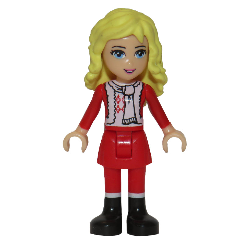 fig-001226 – Ewa - Santa Jacket, Red Skirt