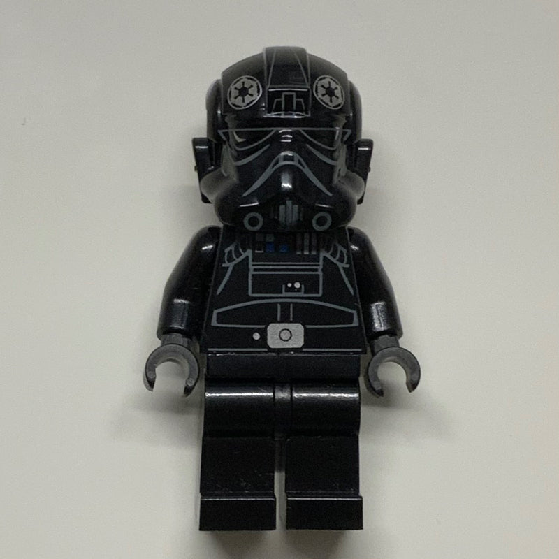 fig-001227 – TIE Pilot, Plain Legs, Printed Light Nougat Head (Rebels)