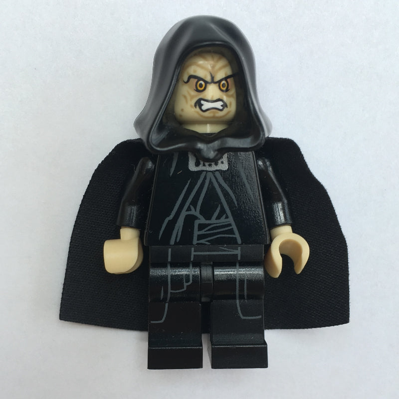 fig-001275 – Emperor Palpatine, Tan Skin, Clenched Teeth (50231 Cape)