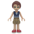 fig-001301 – Emily Jones in Dark Tan Shorts