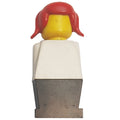 fig-001361 – LEGOLAND White Torso, Black Legs, Red Hair