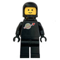 fig-001382 – Classic Spaceman, Black with Airtanks (3842b Helmet)