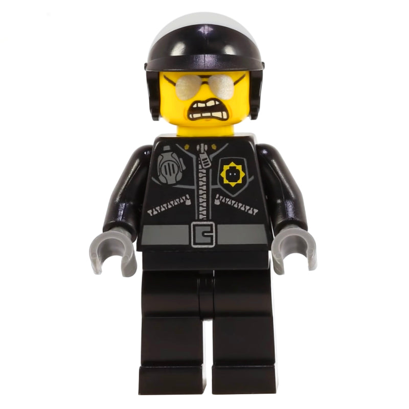fig-001428 – Bad Cop / Good Cop with Wide Angry Mouth