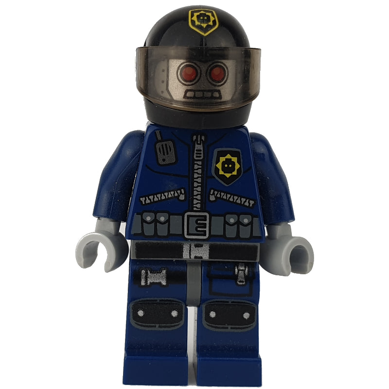 fig-001439 – Robot Police with Helmet