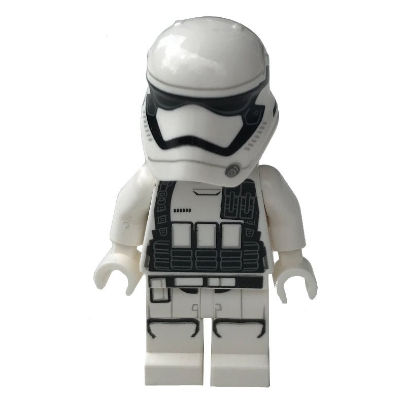 fig-001483 – Stormtrooper, First Order / Heavy Assault Stormtrooper, Neck Bracket, Pouches on Left Shoulder Strap